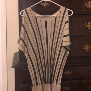 Gold and black sweater